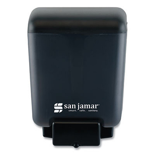 San Jamar Classic Bulk Soap Dispenser, 30 oz, 3.97 x 4.92 x 6.64, Black (SN30TBK)