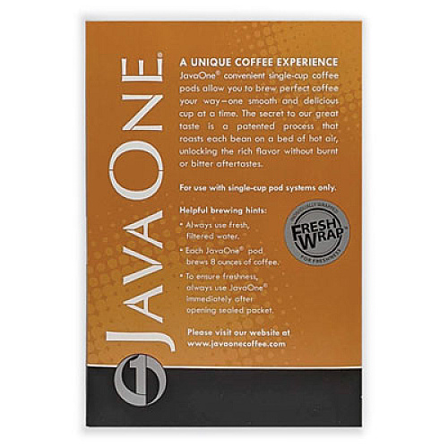 Java One Coffee Pods, Hazelnut Creme, Single Cup, 14/Box (70500)