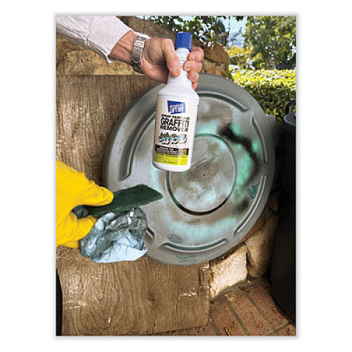 Motsenbocker's Lift-Off 4 Spray Paint Graffiti Remover, 32oz, Bottle, 6/Carton (41103)