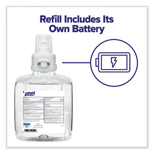 PURELL Professional HEALTHY SOAP Mild Foam Refill, For CS8 Dispensers, Fragrance-Free, 1,200 mL, 2/Carton (787402CT)