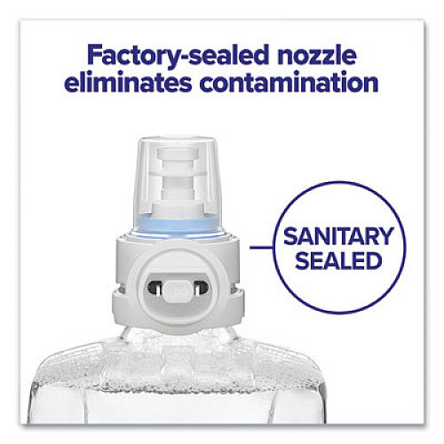 PURELL Healthy Soap 2.0% CHG Antimicrobial Foam Refill for CS8 Dispensers, Fragrance-Free, 1,200 mL, 2/Carton (788102)