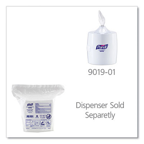 PURELL Hand Sanitizing Wipes, 3-Ply, 8.25 x 14.06, Fresh Citrus Scent, White, 1,700 Wipes/Pouch, 2 Pouches/Carton (921702)