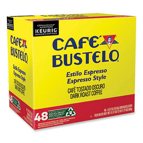 Caf Bustelo Espresso Style K-Cups, 48/Box (5000346117)