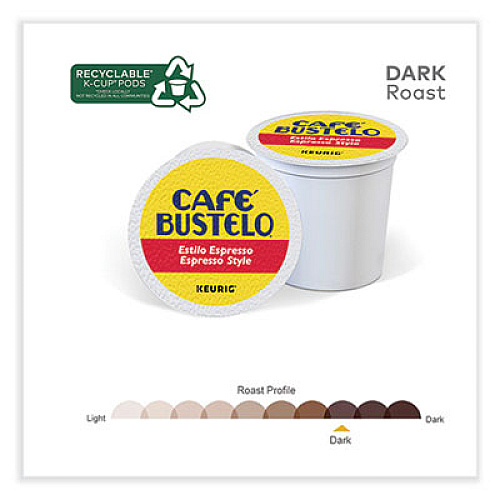 Caf Bustelo Espresso Style K-Cups, 48/Box (5000346117)