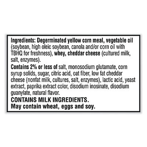 Cheez-It Puff'd Crackers, Double Cheese, 3 oz Bag, 6/Carton (00022)