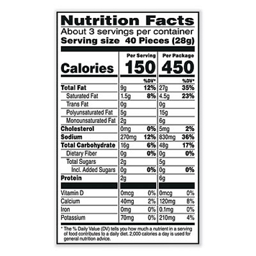 Cheez-It Puff'd Crackers, White Cheddar, 3 oz Bag, 6/Carton (00024)