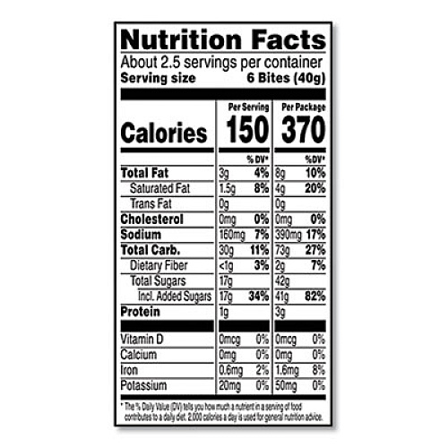Kellogg's Pop Tarts Bites, Frosted Strawberry, 3.5 oz Bag, 6/Carton (25069)