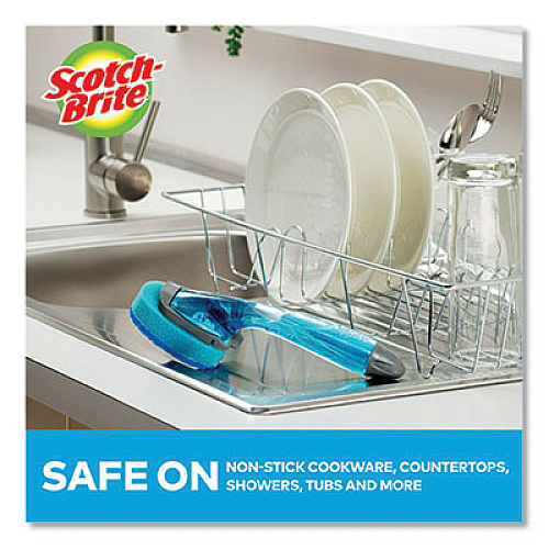 Scotch-Brite Non-Scratch Dishwand Refills, Blue, 2/Pack (48312)