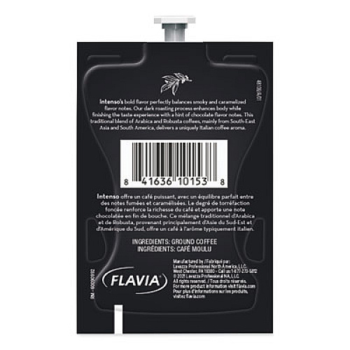 Lavazza FLAVIA Coffee Freshpacks, Intenso Dark Roast, 85/Carton (MDR00276)