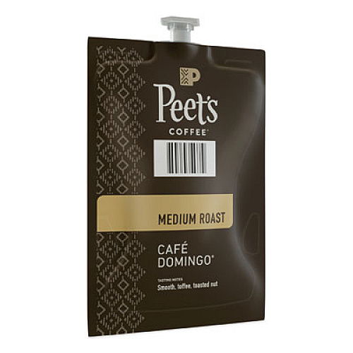 Peet's Coffee & Tea FLAVIA Ground Coffee Freshpacks, Cafe Domingo Blend, 76/Carton (LPC00262)