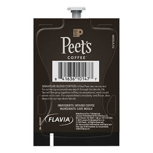 Peet's Coffee & Tea FLAVIA Ground Coffee Freshpacks, Cafe Domingo Blend, 76/Carton (LPC00262)