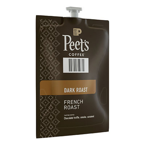 Peet's Coffee & Tea FLAVIA Ground Coffee Freshpacks, French Roast, 76/Carton (LPC00263)