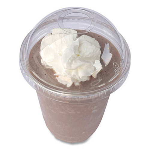 Boardwalk PET Cold Cup Dome Lids, Fits 9 oz to 12 oz Cold Cups, Plastic, Clear, 100/Pack (PET912DOMEPK)