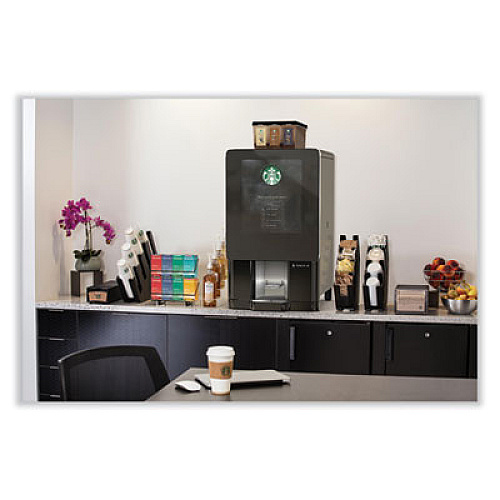 Starbucks Whole Bean Coffee, Decaffeinated, Pike Place, 1 lb, Bag, 6/Carton (12540222CT)