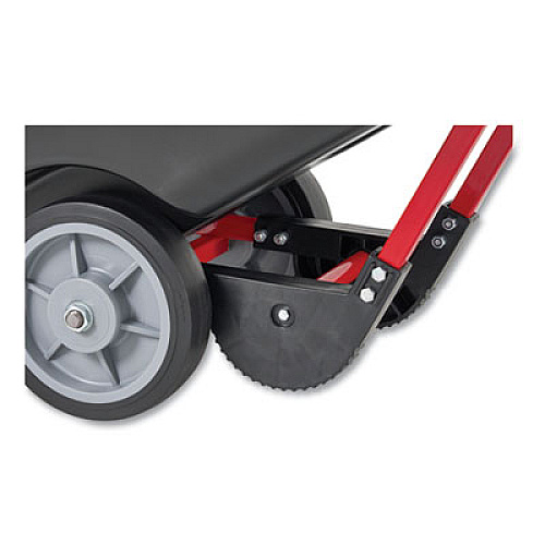 Rubbermaid Commercial 1 cu yd BRUTE Rotomolded Tilt Truck, 2,100 lb Capacity, Black (1316BLA)