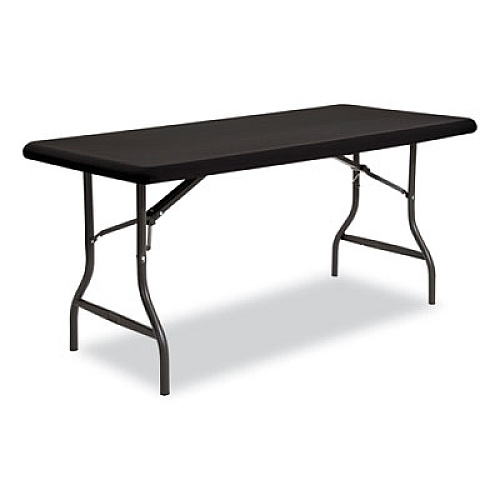 Iceberg iGear Fabric Table Top Cap Cover, Polyester/Spandex, 30" x 96", Black (16631)
