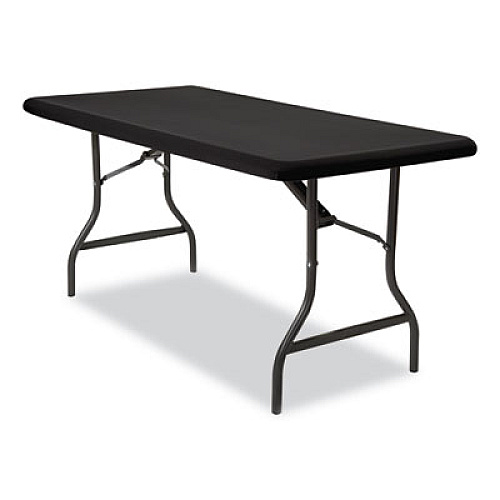 Iceberg iGear Fabric Table Top Cap Cover, Polyester/Spandex, 30" x 72", Black (16621)