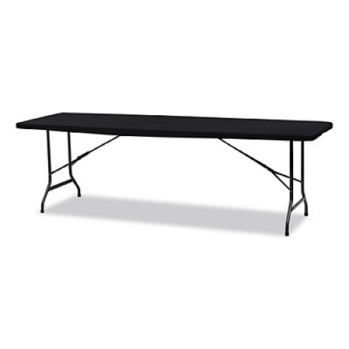 Iceberg iGear Fabric Table Top Cap Cover, Polyester/Spandex, 30" x 96", Black (16631)