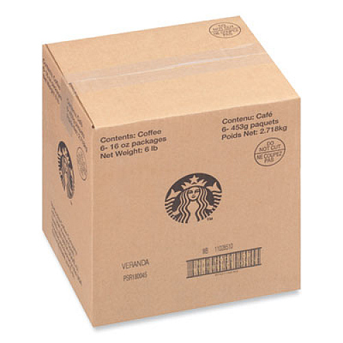 Starbucks Veranda Blend Coffee, Whole Bean,  1 lb Bag (12523486)