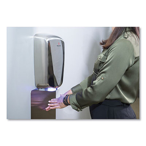 WORLD DRYER Wall Guard, 15 x 0.1 x 31.5, Brushed Stainless Steel (3710457K)