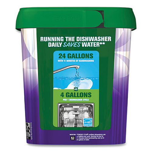 Cascade Platinum Plus ActionPacs Dishwasher Detergent Pods, Fresh Scent, 26.6 oz Tub, 47/Tub, 3 Tubs/Carton (15789CT)