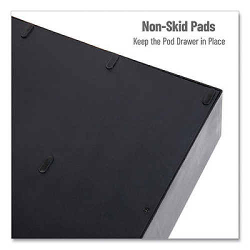 Mind Reader 2-Tier 6-Drawer Single Serve Coffee Pod Drawer, 14 x 12.25 x 4.75, Black (TRY6PCBLK)