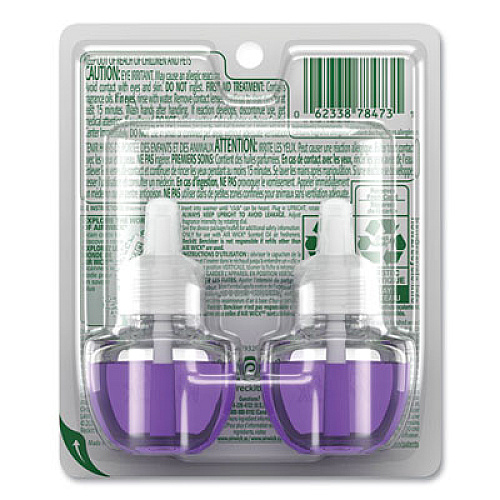 Air Wick Scented Oil Refill, Lavender and Chamomile, 0.67 oz, 2/Pack (78473PK)