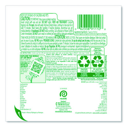 Air Wick Scented Oil Refills, Paradise Retreat, 0.67 oz, 2/Pack (91110PK)