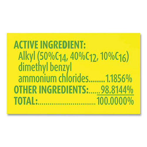 LYSOL Brand Clean and Fresh Multi-Surface Disinfectant Cleaner, Sparkling Lemon and Sunflower Essence, 144 oz Bottle, 4/Carton (77617)
