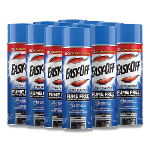 EASY-OFF Fume-Free Oven Cleaner, Lemon Scent, 14.5 oz Aerosol Spray (87977)