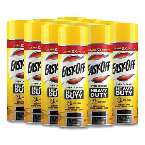 EASY-OFF Heavy Duty Oven Cleaner, Fresh Scent, Foam, 14.5 oz Aerosol Spray (87979)