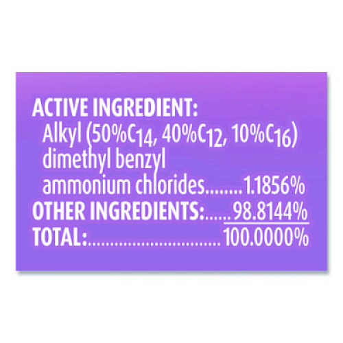 LYSOL Brand Clean and Fresh Multi-Surface Disinfectant Cleaner, Lavender and Orchid Essence, 144 oz Bottle, 4/Carton (88786)