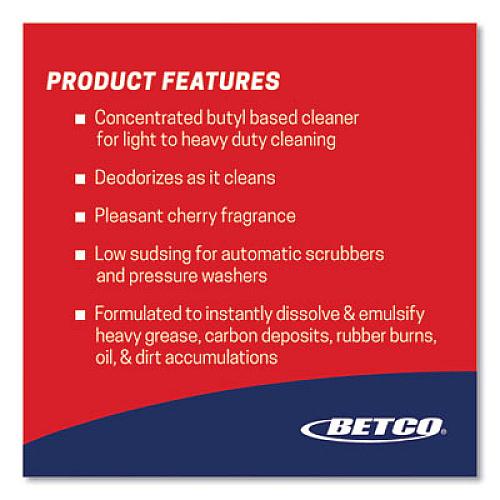 Betco Super Kemite Butyl Degreaser, Concentrated, 55 gal Drum (1035500)