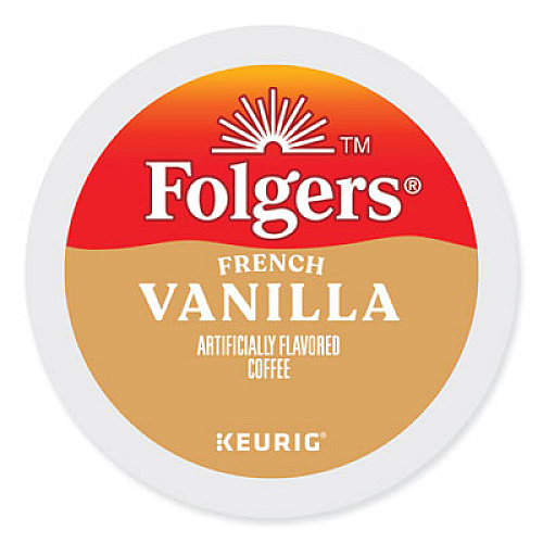 Folgers French Vanilla Coffee K-Cups, 24/Box (6661)