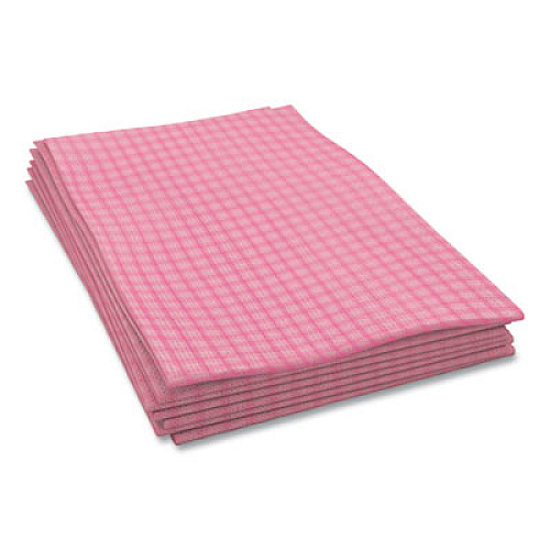 Cascades PRO Tuff-Job Foodservice Towels, 12 x 24, Pink/White, 200/Carton (W900)