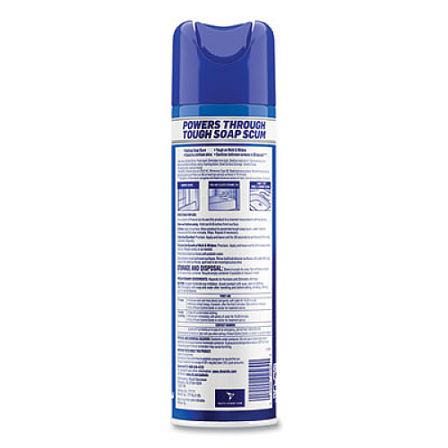LYSOL Brand Power Foam Bathroom Cleaner, 24 oz Aerosol Spray, 12/Carton (02569CT)