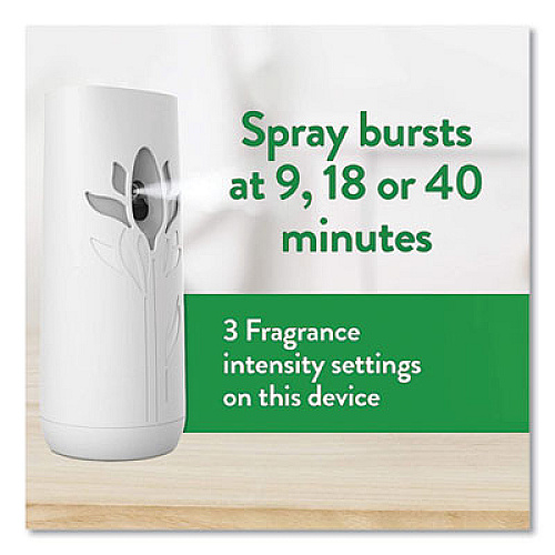 Air Wick Freshmatic Ultra Automatic Sprayer Starter Kit, 5.89 oz, White Flowers and Melon Summer Delights, Asst Dispenser Color, 4/CT (88410)