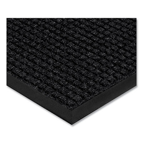 Apache Mills Absorba Select Entry Mat, Rectangular, Pepper/Black Crush-Resistant Needle-Punched Surface, 36" x 10 ft (032023)