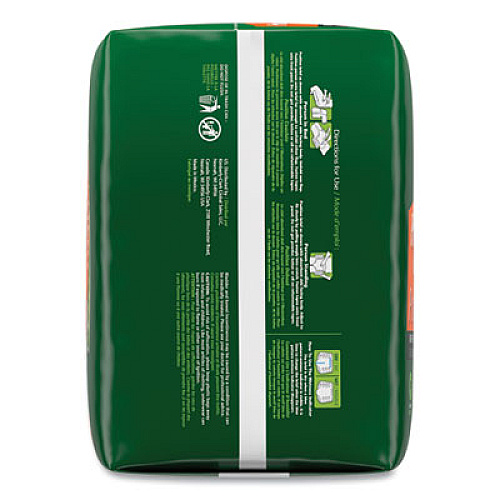 Depend Incontinence Protection with Tabs, Large, 35" to 49" Waist, 16/Pack, 3 Packs/Carton (35458)