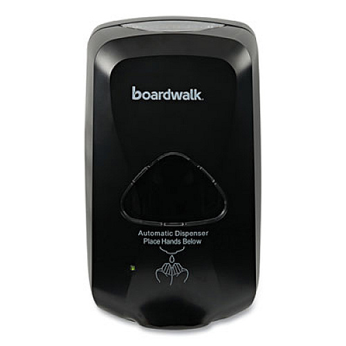 Boardwalk Touch-Free Foam Soap Dispenser, 1,200 mL, 6 x 4.05 x 10.58, Black (42200)