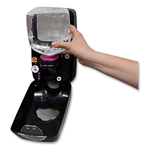Boardwalk Touch-Free Foam Soap Dispenser, 1,200 mL, 6 x 4.05 x 10.58, Black (42200)