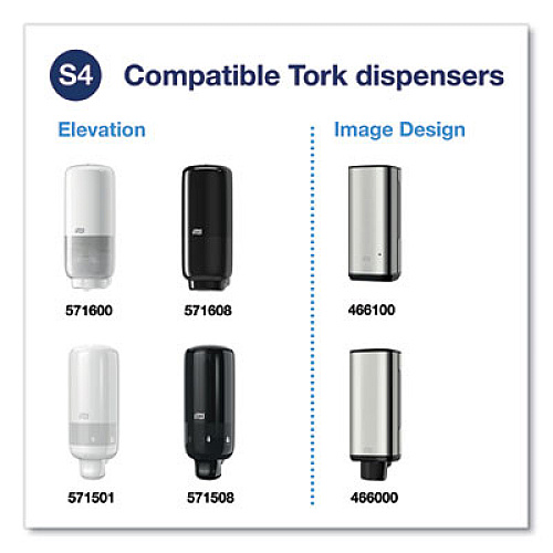 Tork Extra Mild Foam Soap Refill, Unscented, 1 L, 6/Carton (401811)