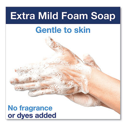 Tork Extra Mild Foam Soap Refill, Unscented, 1 L, 6/Carton (401811)