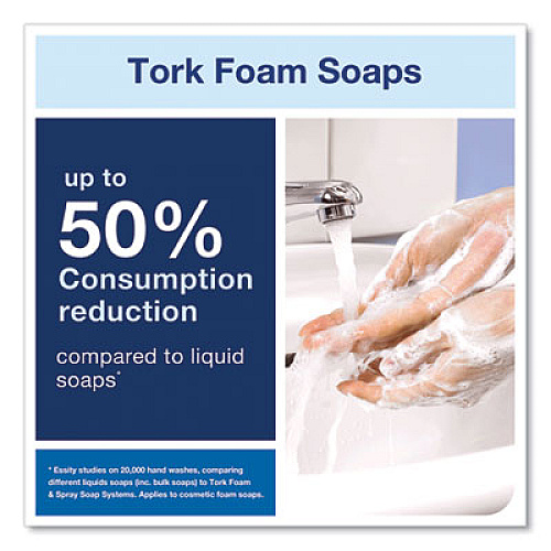 Tork Luxury Liquid Soap Refill, Soft Rose Scent, 1 L, 6/Carton (400032)
