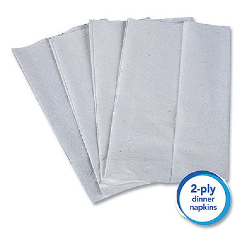 Scott Full Fold Dispenser Napkins, 1-Ply, 13 x 12, White, 375/Pack, 16 Packs/Carton (98740)