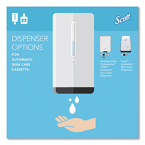 Scott Pro Moisturizing Foam Hand Sanitizer, 1,200 mL Cassette, Fruity Cucumber Scent, 2/Carton (91590)