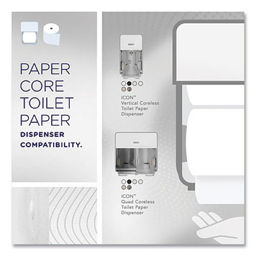 Cottonelle Clean Care Bathroom Tissue, Septic Safe, 2-Ply, White, 900 Sheets/Roll, 36 Rolls/Carton (53862)