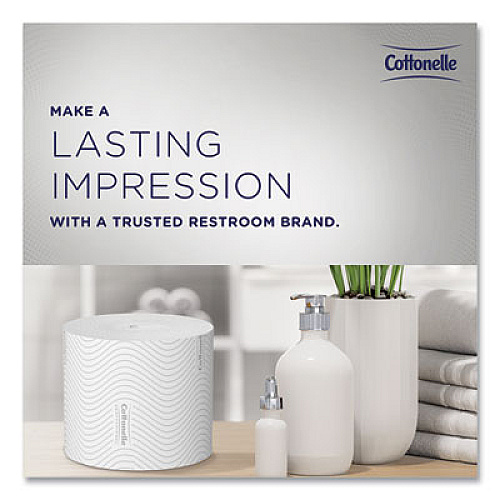 Cottonelle Clean Care Bathroom Tissue, Septic Safe, 2-Ply, White, 900 Sheets/Roll, 36 Rolls/Carton (53862)
