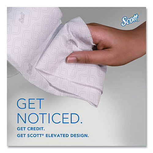 Scott Essential Coreless JRT, Septic Safe, 2-Ply, 3.75" x 1,150 ft, White, 12 Rolls/Carton (07006)