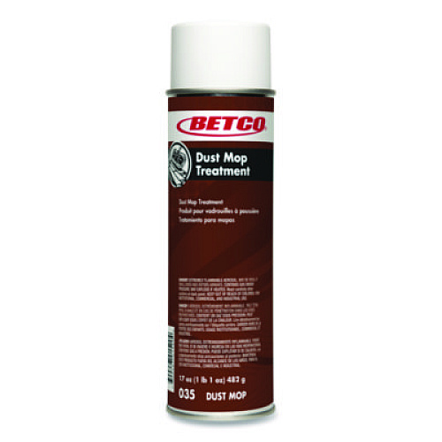 Betco Dust Mop Treatment, Citrus Scent, 17 oz Aerosol Spray, 12/Carton (0352300)